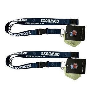 Dallas Cowboys NFL Mojo Earth Love Lanyard 2 Pack